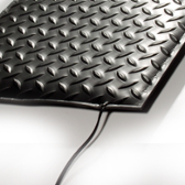 Tapis sensible de sécurité Surface profil pointes de diamant