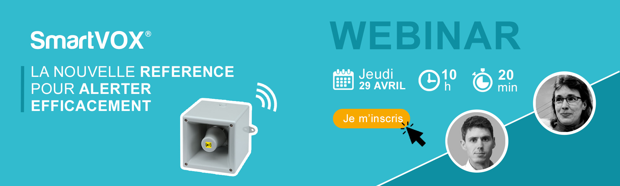 Webinar SmartVOX® le 29 avril Webinar SmartVOX® le 29 avril