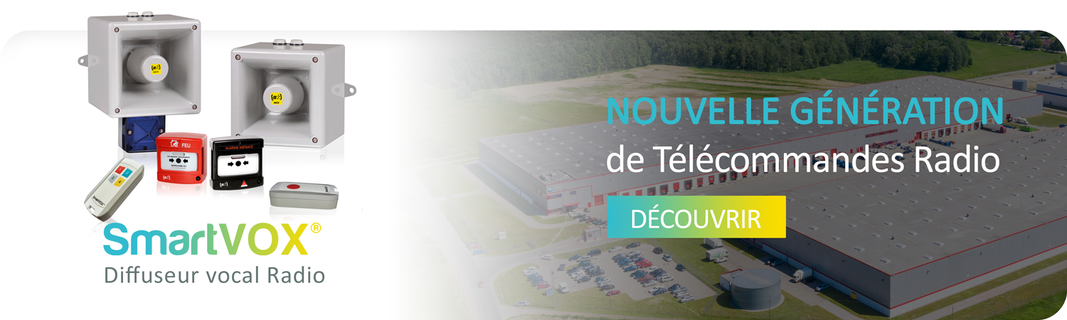 La gamme SmartVOX® s'agrandit avec les nouvelles télécommandes radio La gamme SmartVOX® s'agrandit avec les nouvelles télécommandes radio