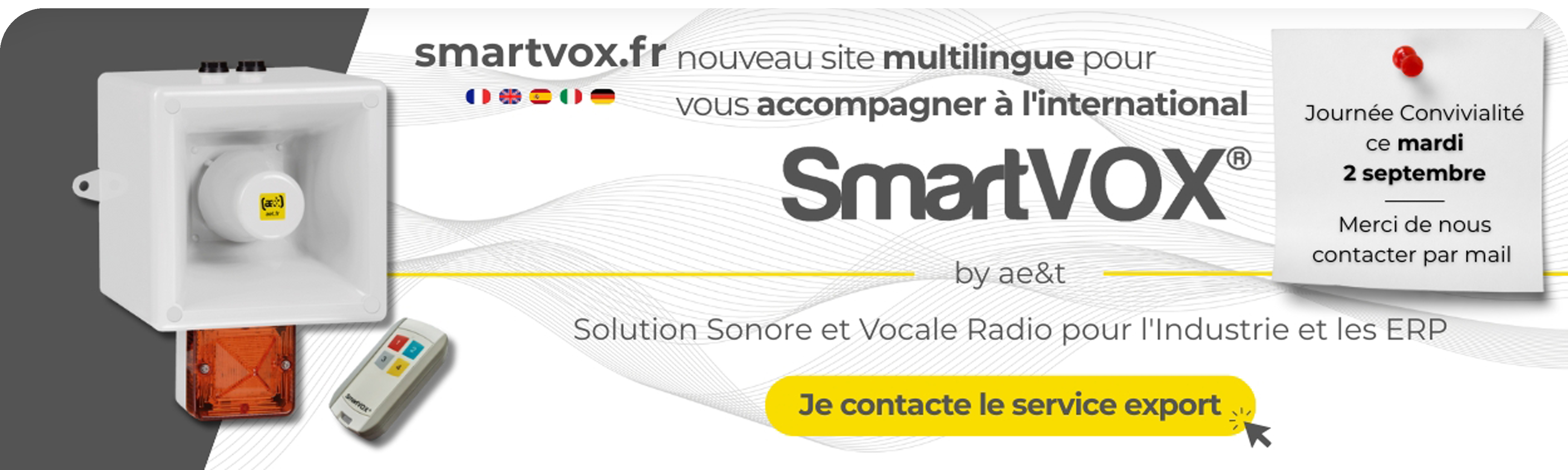 Nouveau site web multilingue smartvox.fr Nouveau site web multilingue smartvox.fr