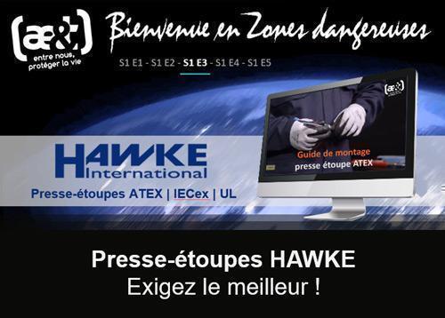 Guide d'installation presse-étoupes ATEX Hawke