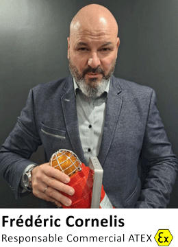 Frédéric Cornelis, responsable commercial ATEX