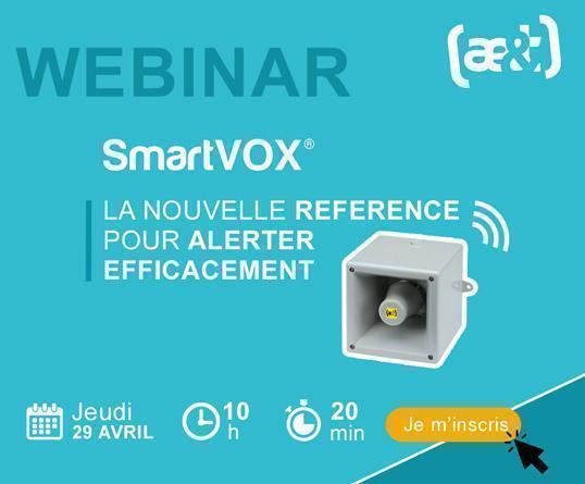 SmartVOX®, la nouvelle référence pour alerter efficacement