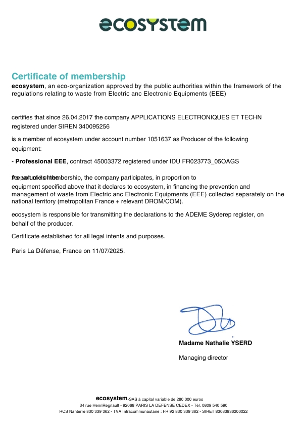 Ecosystem attestation