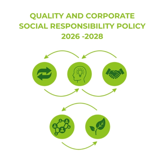 Our Quality and CSR 2026 - 2028 Policy