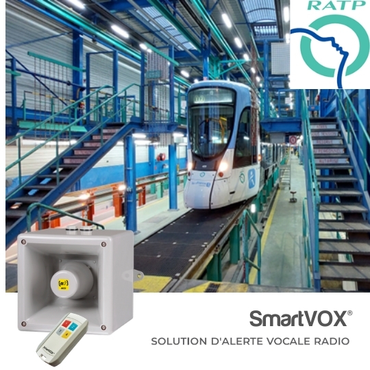 Avertisseurs vocaux SmartVOX® pour RATP