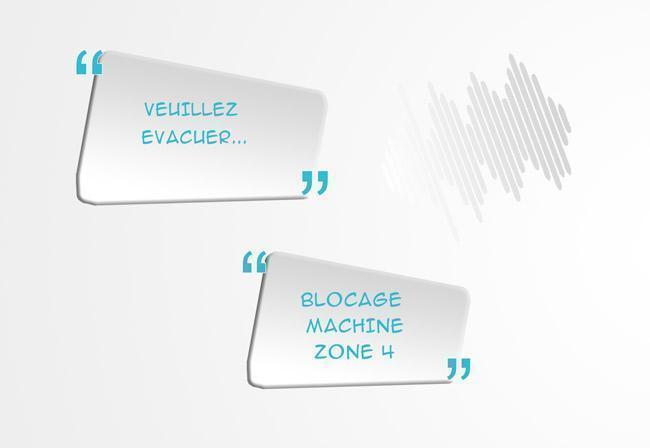 EN DIFFUSANT DES CONSIGNES CLAIRES ET AUDIBLES... EN DIFFUSANT DES CONSIGNES CLAIRES ET AUDIBLES...