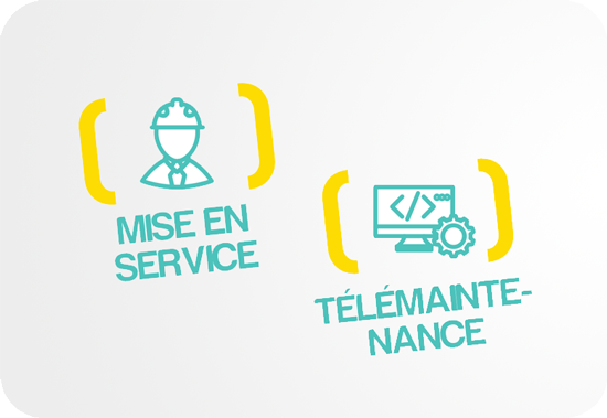 Mise en service et télémaintenance Mise en service et télémaintenance