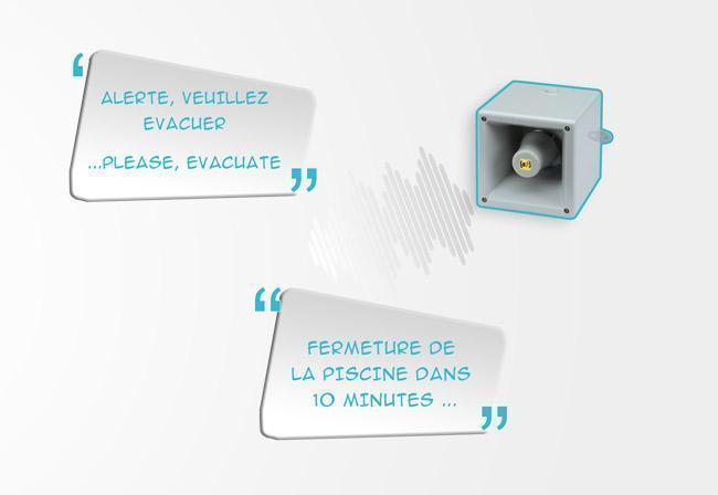 SmartVOX® : diffusion de messages vocaux personnalisables pour l'alerte SmartVOX® : diffusion de messages vocaux personnalisables pour l'alerte