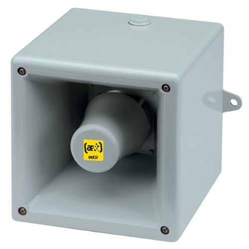 Diffuseur vocal enregistrable 126dB 90-260 Vca IP66 GRIS