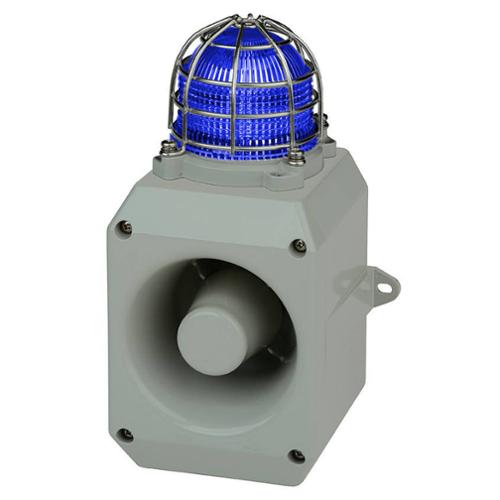 Combiné Aluminium vocal flash 110dB 5J 12Vcc Bleu IP66