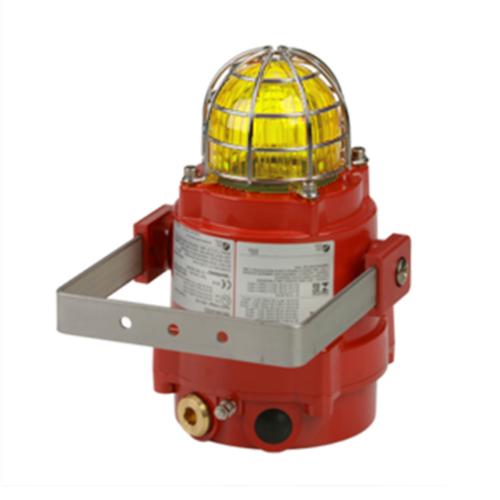 Feu flash LED multimodes 160 cd 115Vca 90mA Jaune IP66 IP67