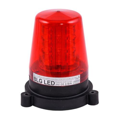 Feu LED multimodes IP67 24Vcc optique Rouge Feu LED multimodes IP67 24Vcc optique Rouge