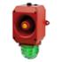 Combiné xénon 5J/112dB Fonte d'alu 11.5-14 Vcc - Vert - IP66