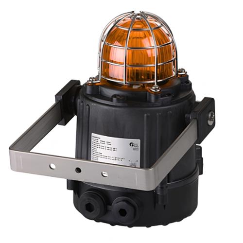 Feu flash Ex compact 5J Zone 2 115Vca 80mA Orange IP66 IP67 Feu flash Ex compact 5J Zone 2 115Vca 80mA Orange IP66 IP67