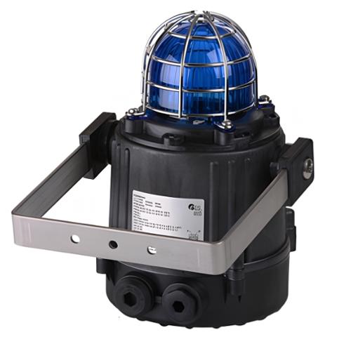 Feu flash Ex compact 5J Zone 2 115Vca 80mA Bleu IP66 IP67