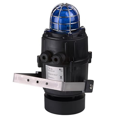 Combiné sonore et lumineux 5J 116dB RADIAL 48Vcc 146mA Bleu IP66