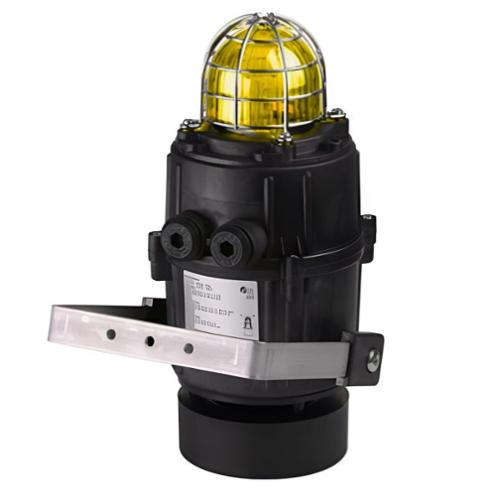 Combiné sonore et lumineux 5J 116dB RADIAL 115Vca 104mA Jaune IP66