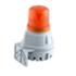 Avertisseur 100dB avec flash 1J 24Vcc/ca optique Orange IP65