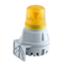 Avertisseur 100dB avec flash 1J 115Vca optique Jaune IP65