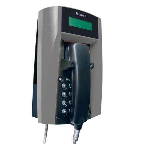 Téléphone analogique étanche 16 touches sans écran gris Téléphone analogique étanche 16 touches sans écran gris