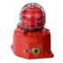 Feu flash GRP ATEX compact 5J 118cd 230Vca 54mA Rouge IP66/67
