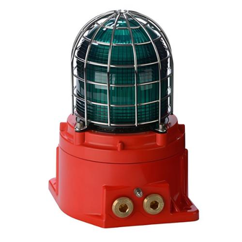 Feu flash GRP Ex compact 10J 479cd 24Vcc 605mA Vert IP66/67