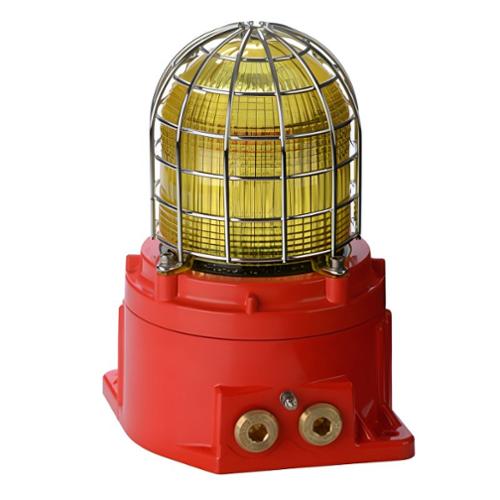 Feu flash GRP Ex compact 15J 667cd 24Vcc 853mA Jaune IP66/67