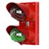 Feu routier ATEX LED 338cd IP66 24 VCC - ROUGE VERT