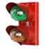 Feu routier ATEX LED 338cd IP66 230 VCA - VERT ORANGE
