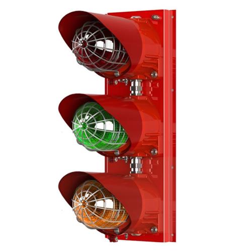 Feu routier ATEX LED 338cd IP66 24 VCC - ROUGE VERT ORANGE