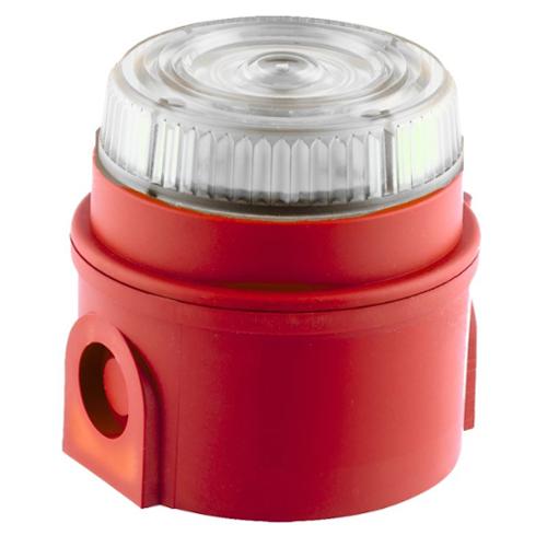 Feu flash à LED Transparent IP65 24Vcc sécurité intrinsèque Zone 0 Feu flash à LED Transparent IP65 24Vcc sécurité intrinsèque Zone 0