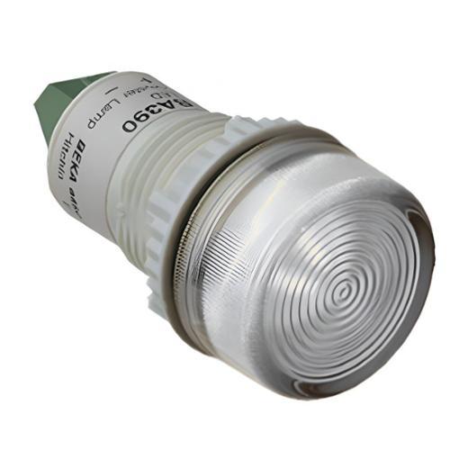 Voyant encastrable Blanc Zone 0 24Vcc sécurité intrinsèque IP66