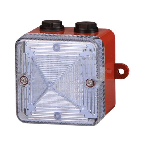 Feu flash compact xénon 5J 20-28 Vcc/Vca - Transparent - IP66