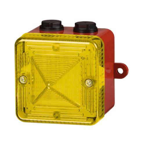 Feu flash compact xénon 5J 20-28 Vcc/Vca - Jaune - IP66