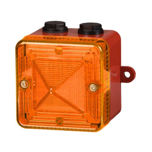 Feu flash compact xénon 5J 42-54 Vcc - Orange - IP66