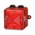 Feu flash compact xénon 5J 42-54 Vcc - Rouge - IP66