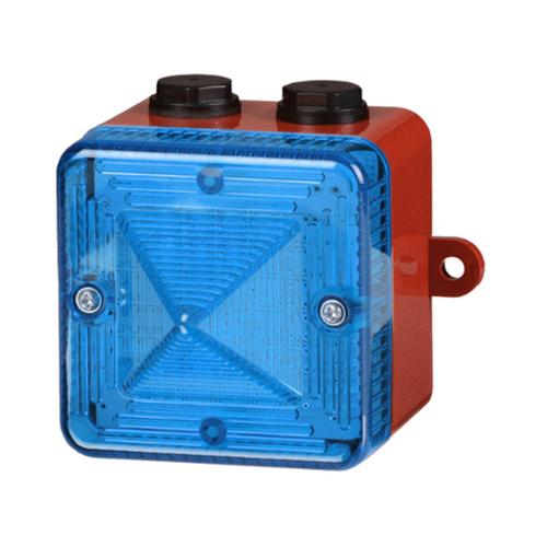 Feu flash compact xénon 5J 42-54 Vca - Bleu - IP66