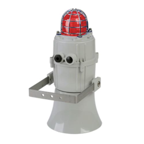 Combiné 119 dB (A)  feu flash 5J 12 Vcc Rouge IP66/67