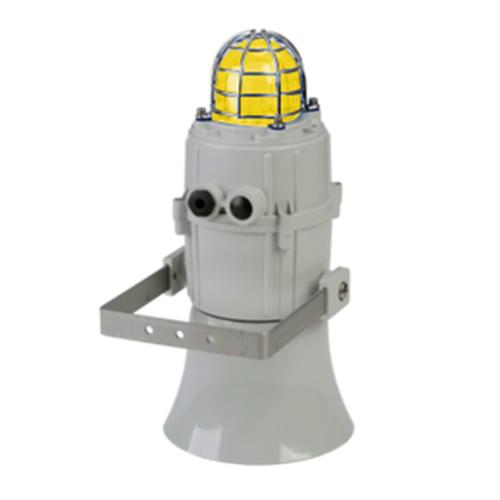 Combiné 119 dB (A)  feu flash 5J 24 Vcc Jaune IP66/67