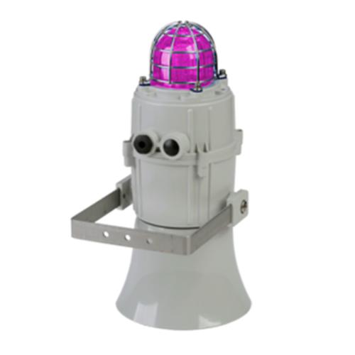 Combiné 119 dB (A)  feu flash 5J 24 Vcc Magenta IP66/67