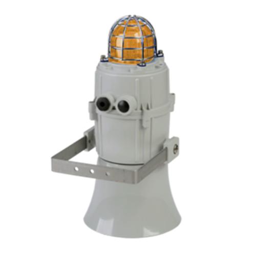 Combiné 119 dB (A)  feu flash 5J 115 Vca Orange IP66/67