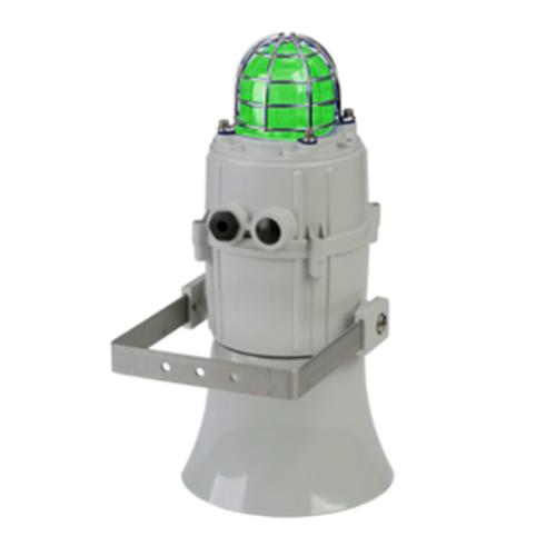 Combiné 119 dB (A)  feu flash 5J 115 Vca Vert IP66/67