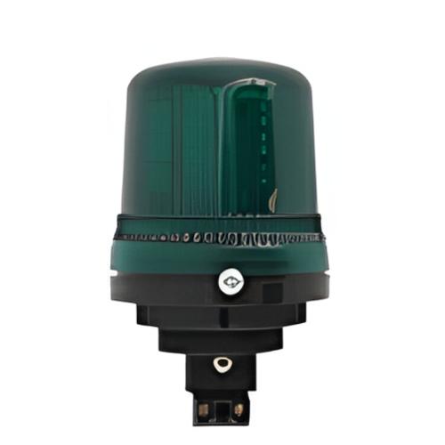 Feu flash encastrable 1J 24Vcc/ca Vert 65.5xø60mm IP65