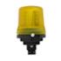 Feu flash encastrable 1J 230Vca Jaune 65.5xø60mm IP65