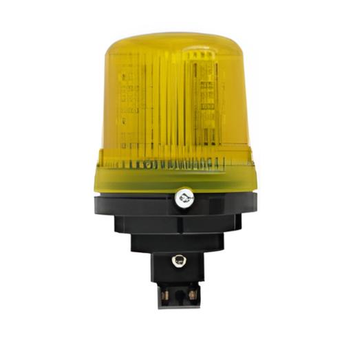 Feu LED encastrable 24Vcc Jaune 65.5xø60mm IP65