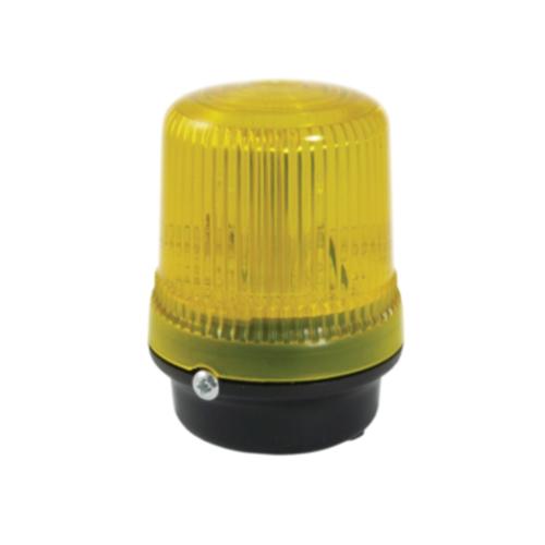 Feu flash compact 1J 24Vcc/ca Jaune 80xø60mm IP65 Feu flash compact 1J 24Vcc/ca Jaune 80xø60mm IP65
