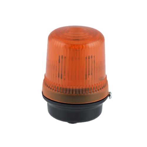 Feu LED fond plat 24Vcc Orange 80xø60mm IP65 Feu LED fond plat 24Vcc Orange 80xø60mm IP65
