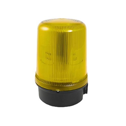 Feu flash cadence variable 5J 24Vcc/ca Jaune 150xø100mm IP65