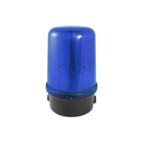 Feu flash cadence variable 15J 115Vca Bleu 220xø140mm IP65 Feu flash cadence variable 15J 115Vca Bleu 220xø140mm IP65